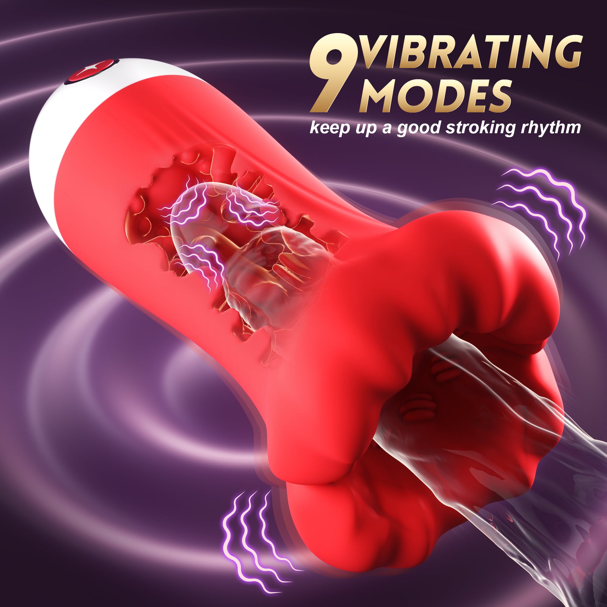 Male Masturbator Sex Toys for Men - 4IN1 Penis Vibrator Pocket Pussy Pump with 9 Training Stroker Modes & App Remote Control & 4.98’’ Deep Blowjob, Male Adult Sex Toy for Gay Men Women Couple