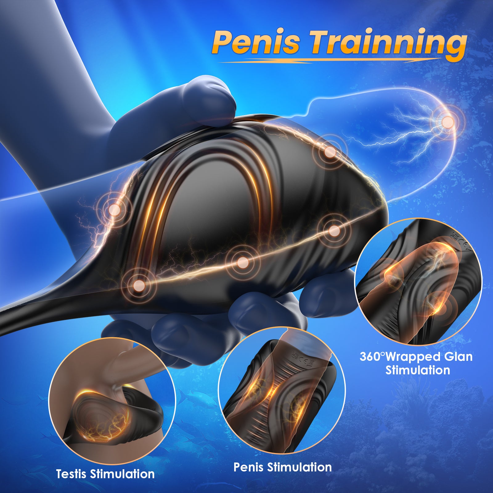 Prostate Massager Anal Plug Sex Toys - BEISAR Vibrating Butt Plug Male Sex Toys for Men Sex Toy Dual Motor 9+9 Vibrator Anal Dildo Beads Adult Toys Penis Training Sit Ride Perineum Clitoral Stimulator