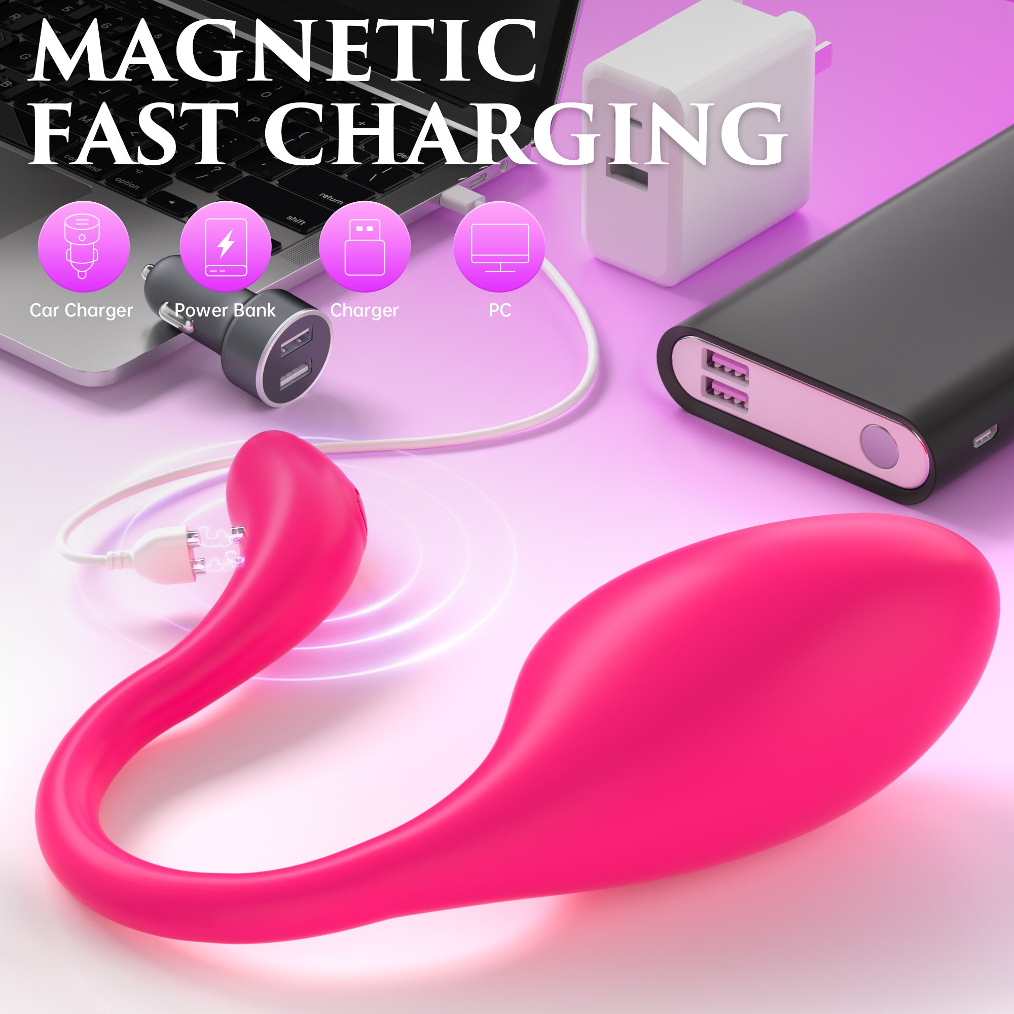 Sex Toys Vibrator for Women Men - Vibrators Wearable Panty Dildo with 9 Vibrations, G spot Clitoral Stimulator Anal Plug, ECRVOM Sex Novelties for Women Couples, Rechargeable APP Control Adult Toys