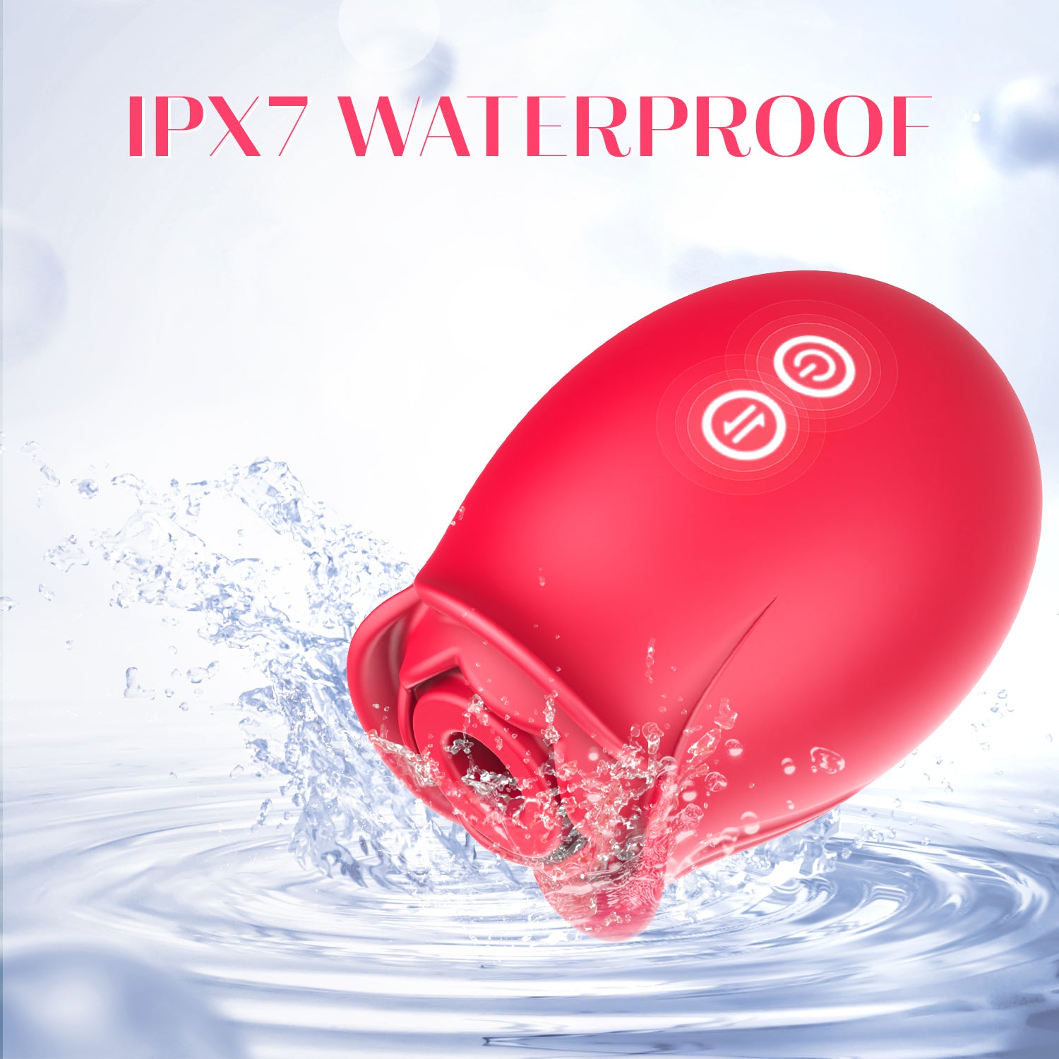 Rose Sex Toy Adult Toys - APP Control Vibrator Sex Toys Adult Toy with 9 Sucking & 9 Vibrating Modes for Women Sex Toys, Rose Sucker G Spot Vibrators Sex Games Stimulator for Woman Couples