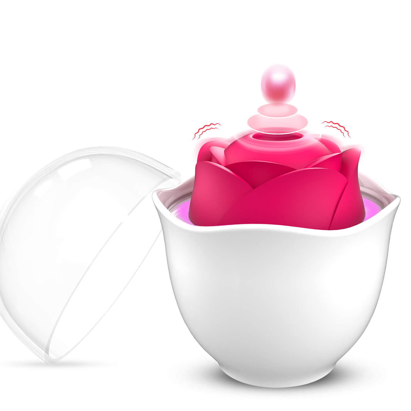 Rose Vibrator with 10 Mind-Blowing Stimulating
