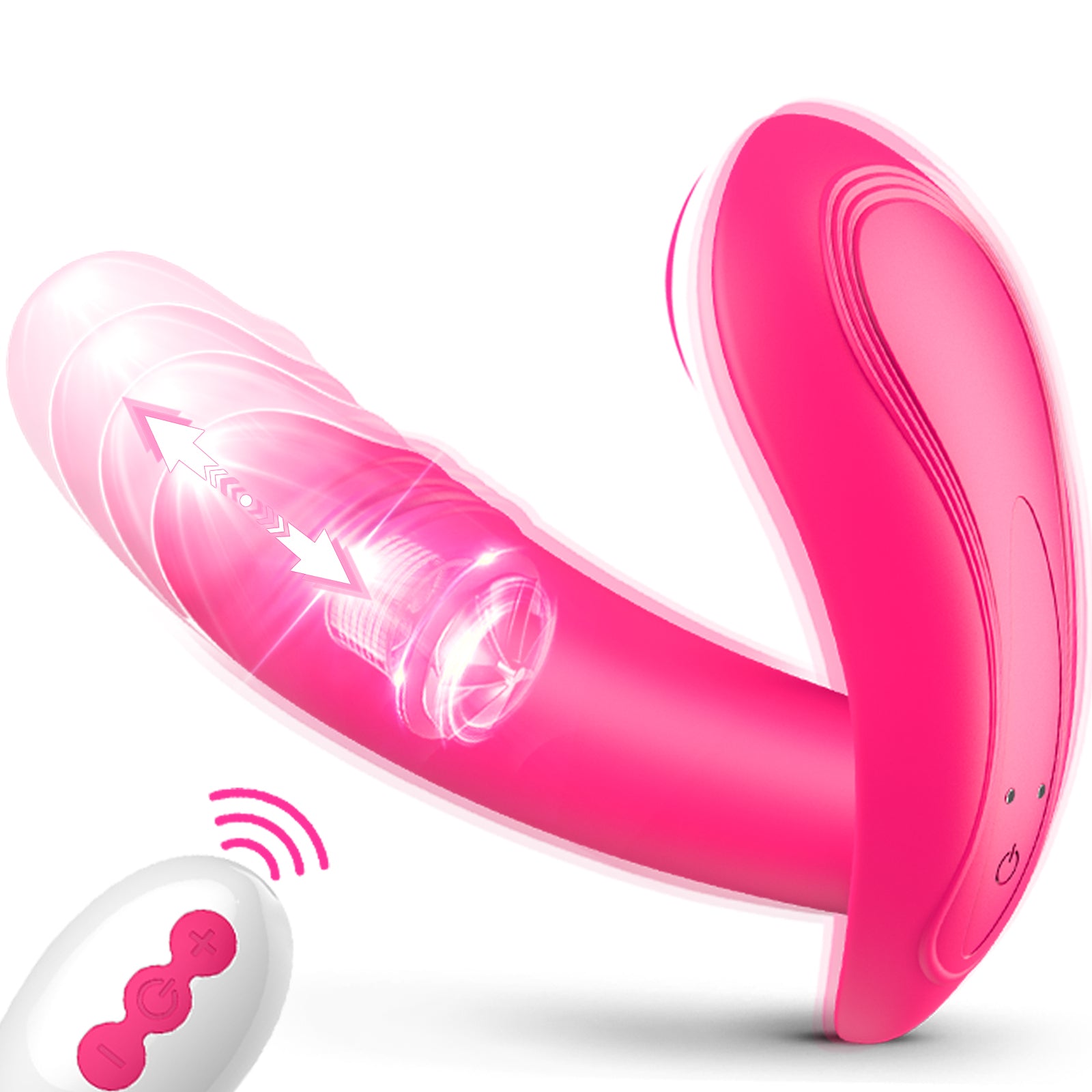 10 Powerful Pulsating Vibrator with Wearable Vibrating Panties-Jesse