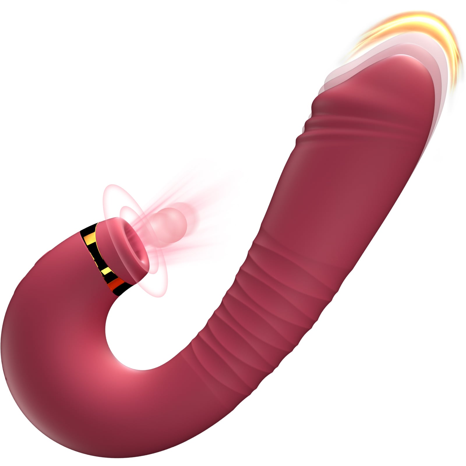 Air Pulsing Vibrator for Women Hands Free Stimulator - Andor