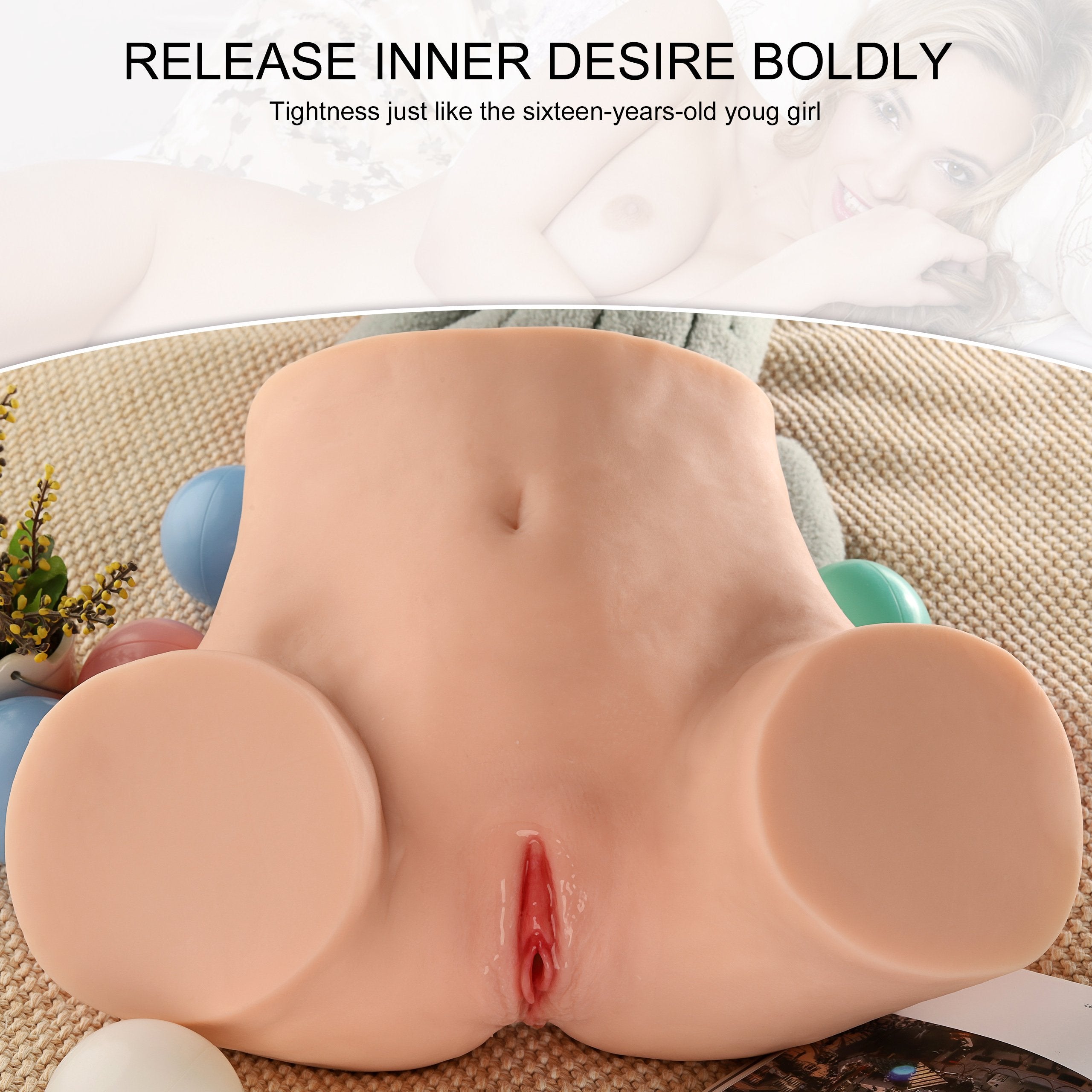 Filly - 3D Realistic Virgin Pussy Ass and Tight Anu