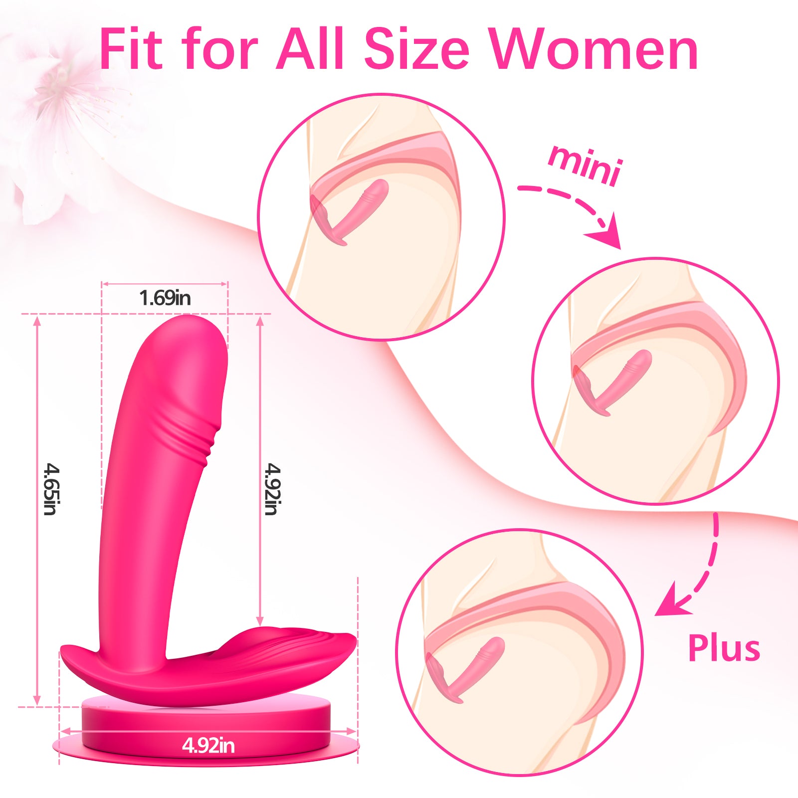 10 Powerful Pulsating Vibrator with Wearable Vibrating Panties-Jesse