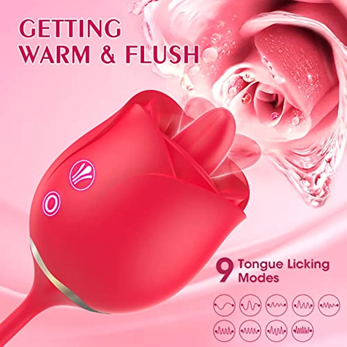 Rose Sex Stimulator for Women- Donna
