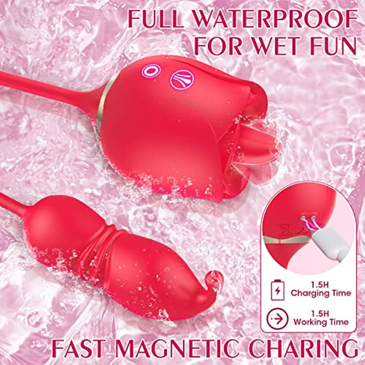 Rose Sex Stimulator for Women- Donna