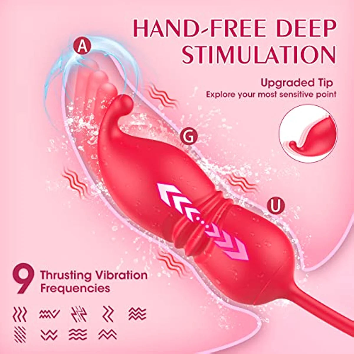 Rose Sex Stimulator for Women- Donna