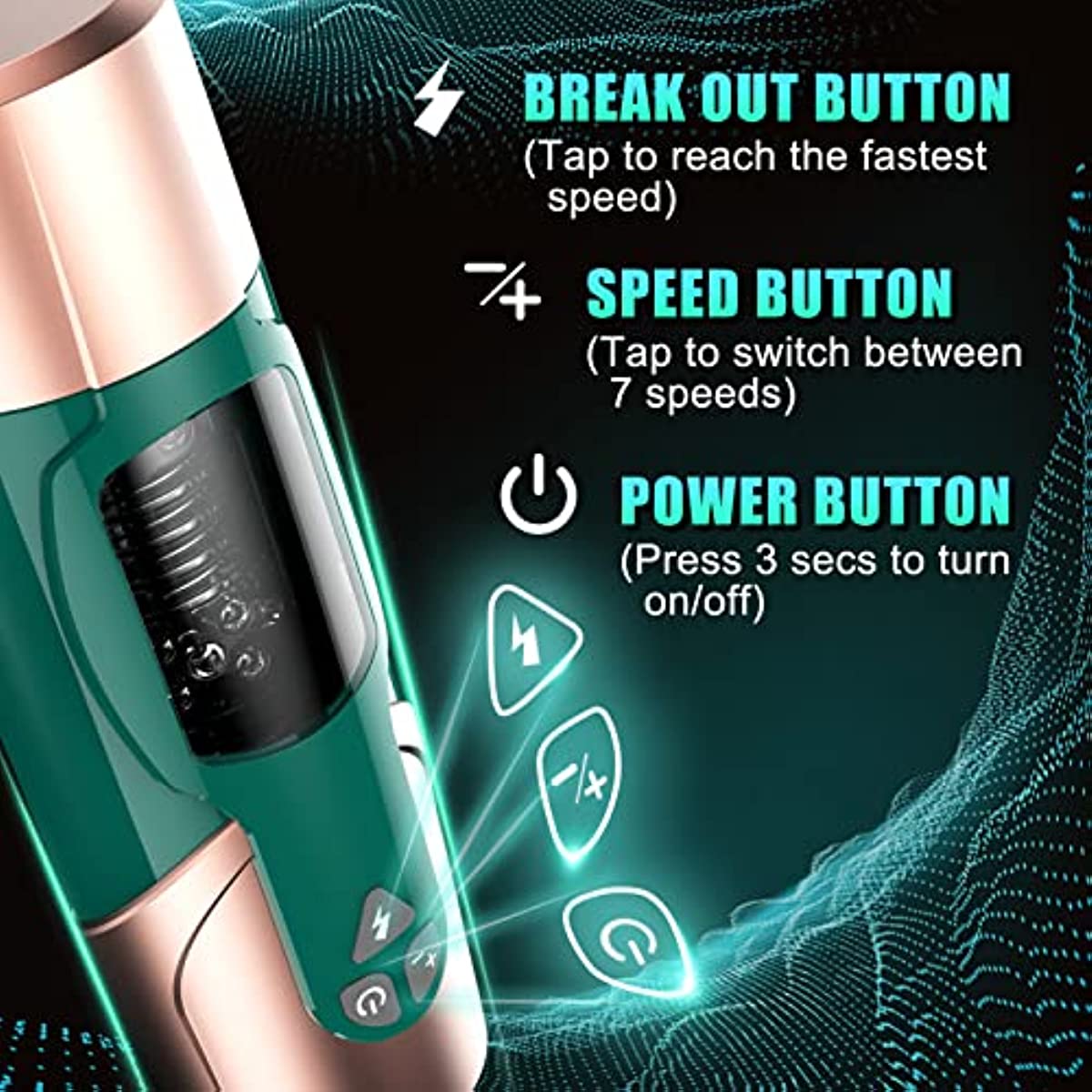 Adult Men Sex Toy Automatic Male Masturbators Cup- Levon