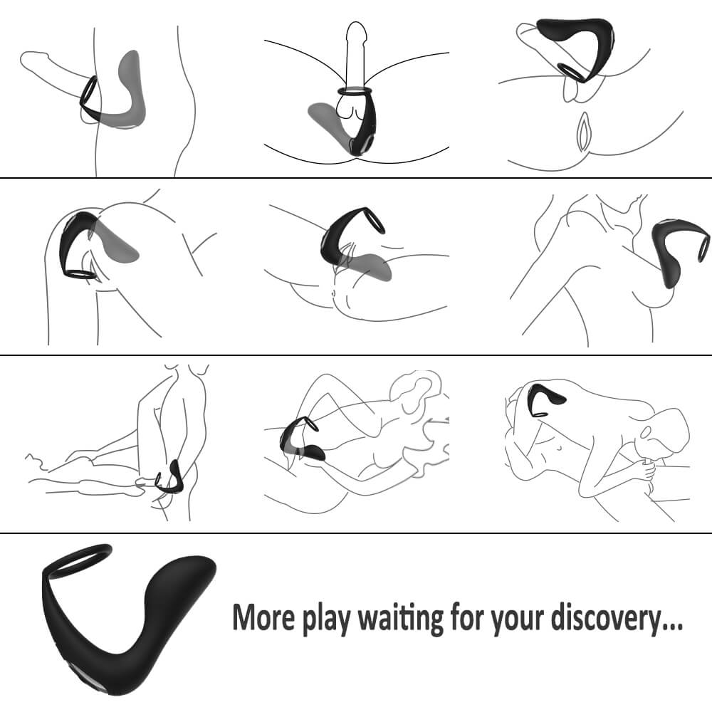 Anal Orgasm Performance Erection Enhancing Cock Ring