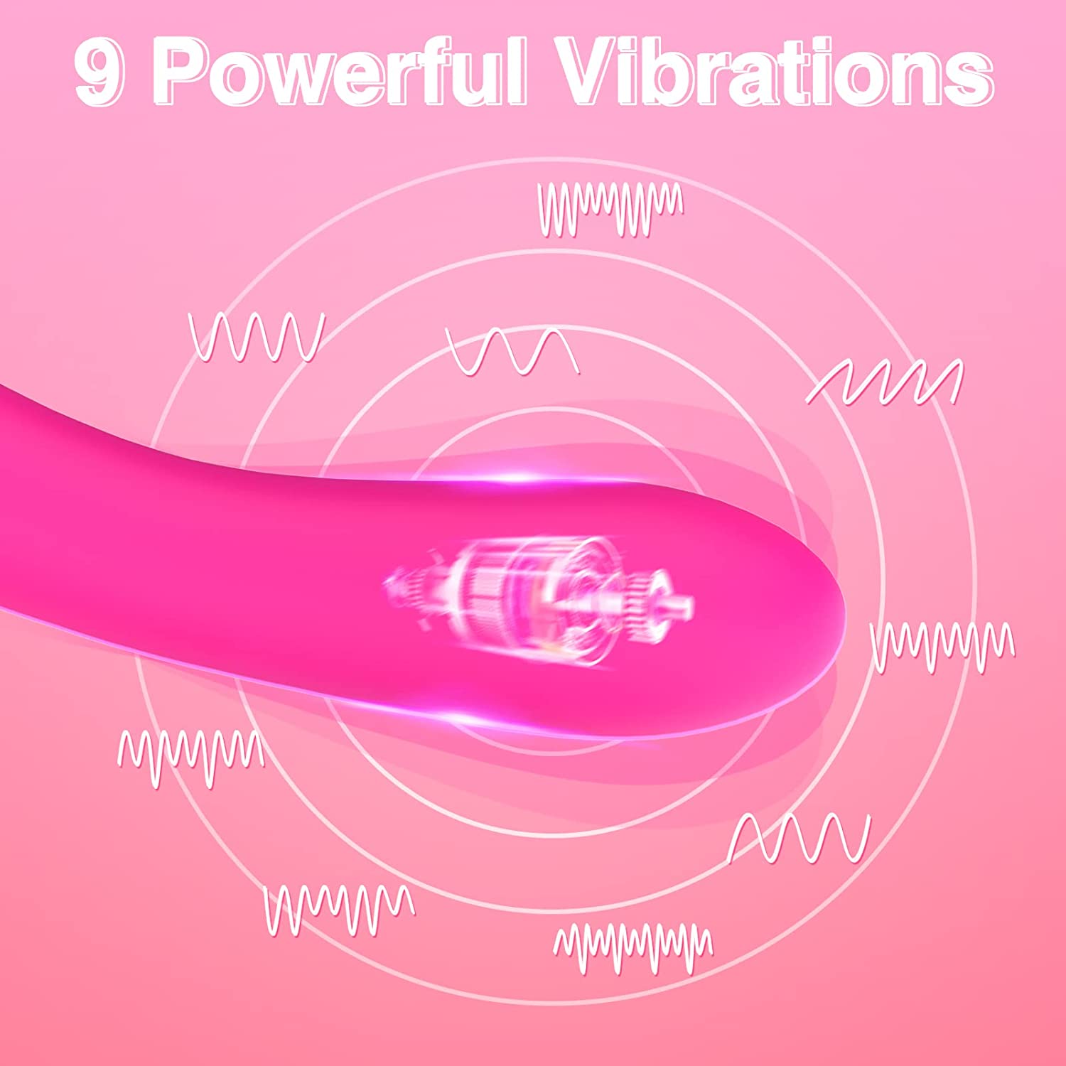 10 Powerful  Wind Vibrator -  Lilly