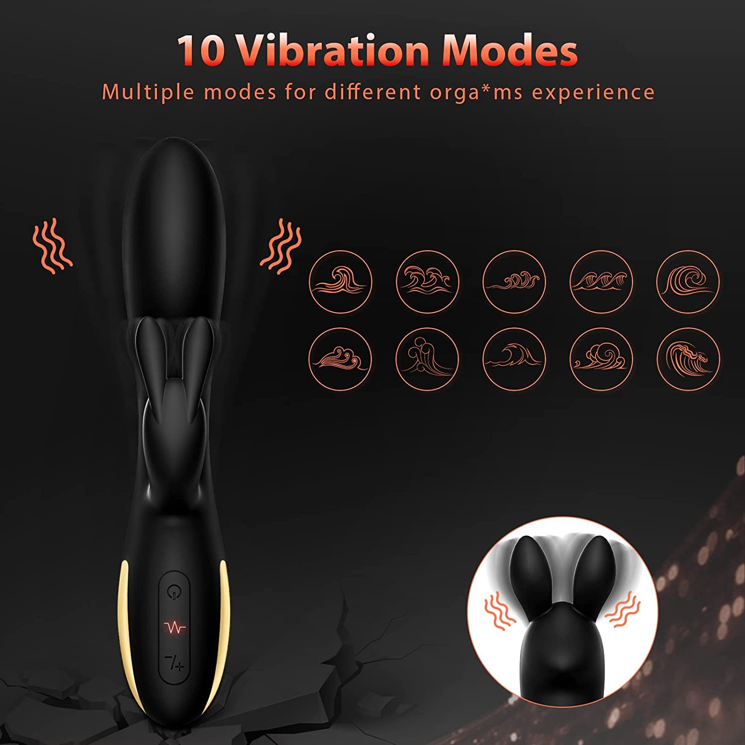 G-Spot Rabbit Vibrator for Women - Crazy Bunny