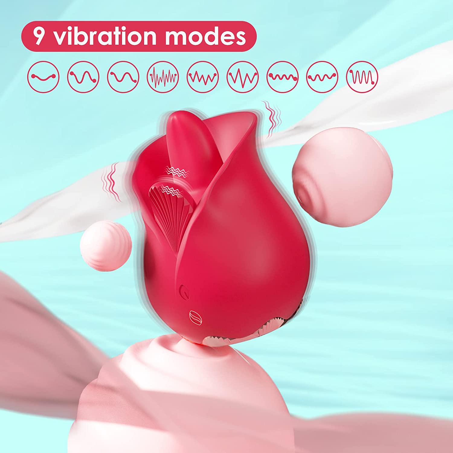 Dual Tongue G Spot Vibrator for Women - Yulip