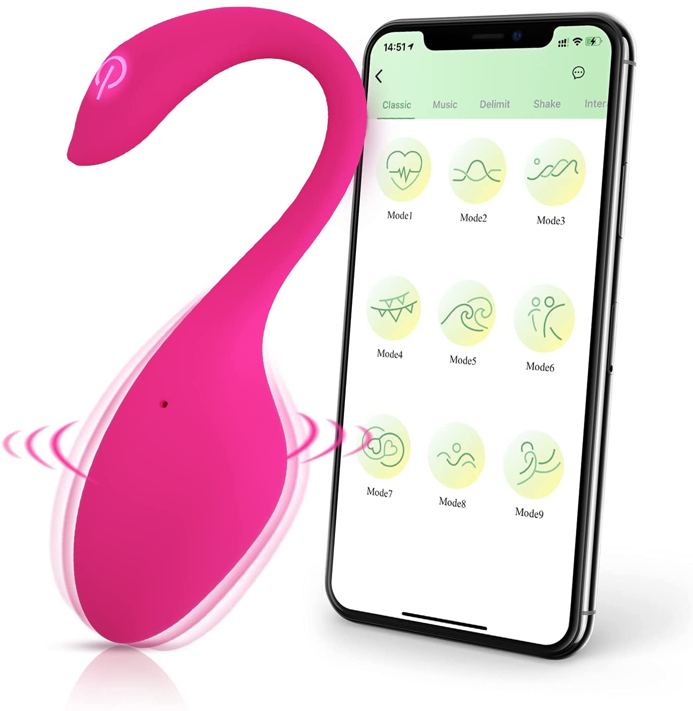 Pelvic trainer vibrator - Judy
