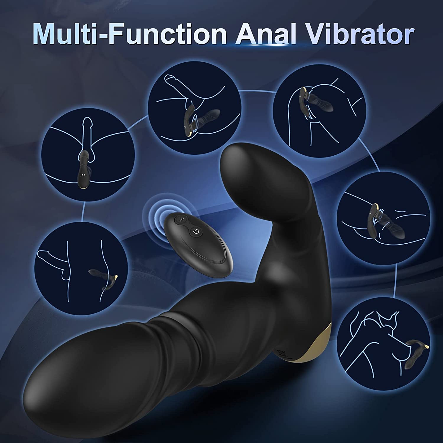 Thrusting Anal Vibrator - Bob