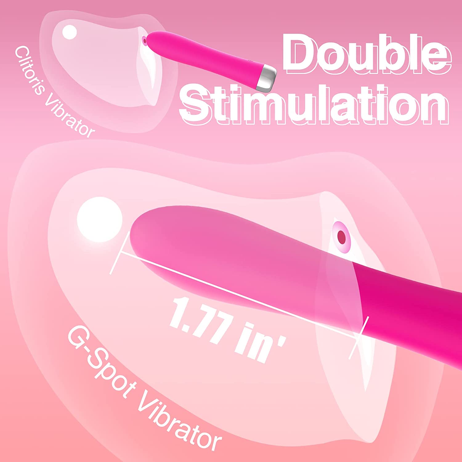10 Powerful  Wind Vibrator -  Lilly