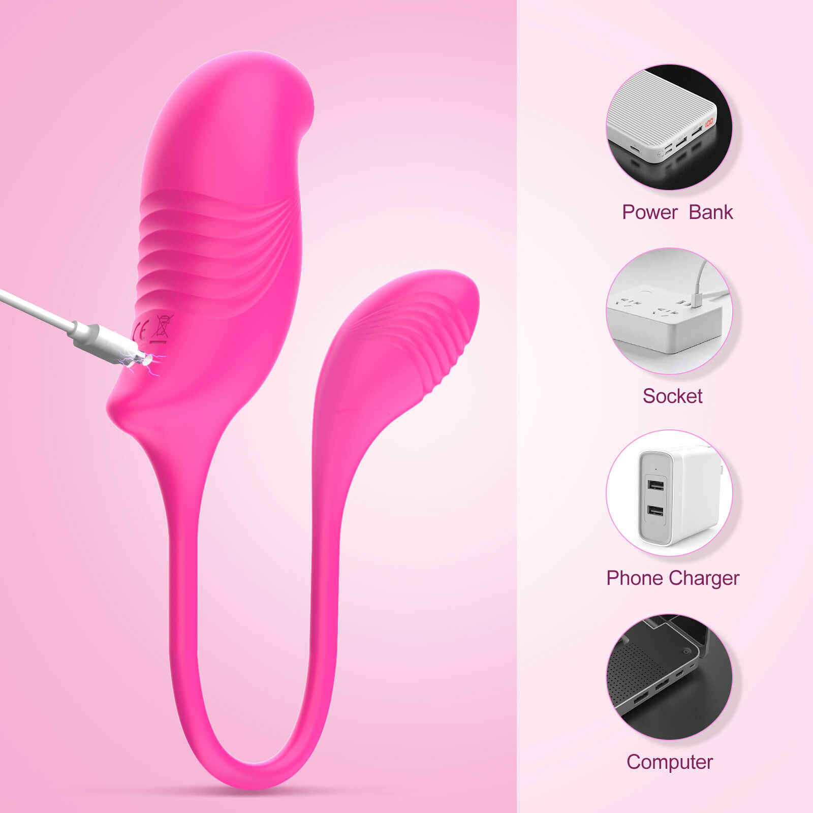 Sucking Vibrator with 10 Modes-Bird