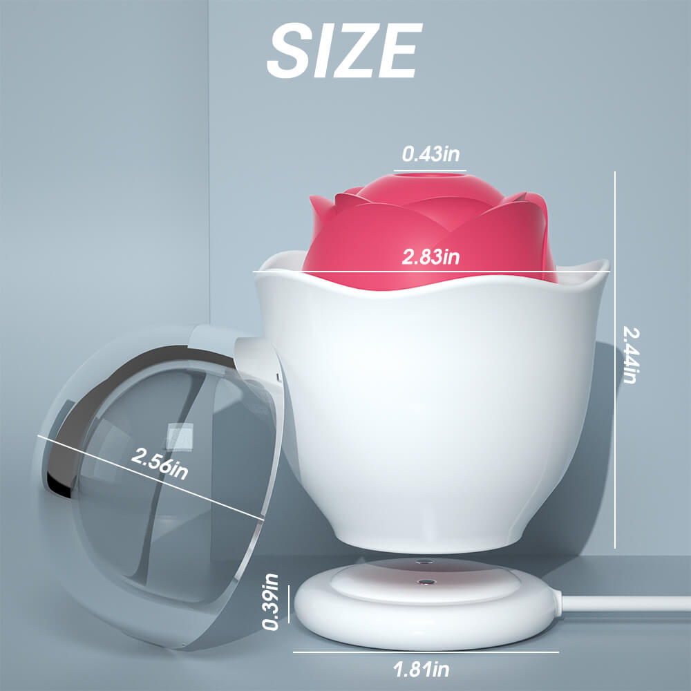 Rose Vibrator with 10 Mind-Blowing Stimulating