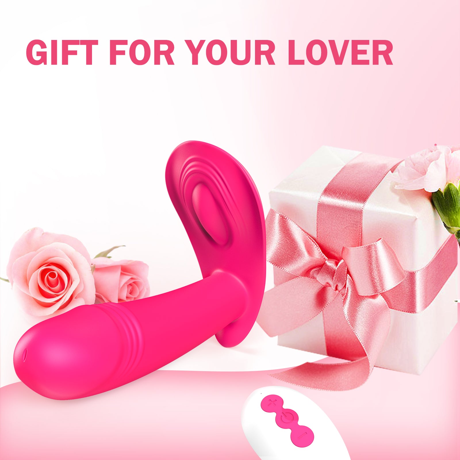10 Powerful Pulsating Vibrator with Wearable Vibrating Panties-Jesse