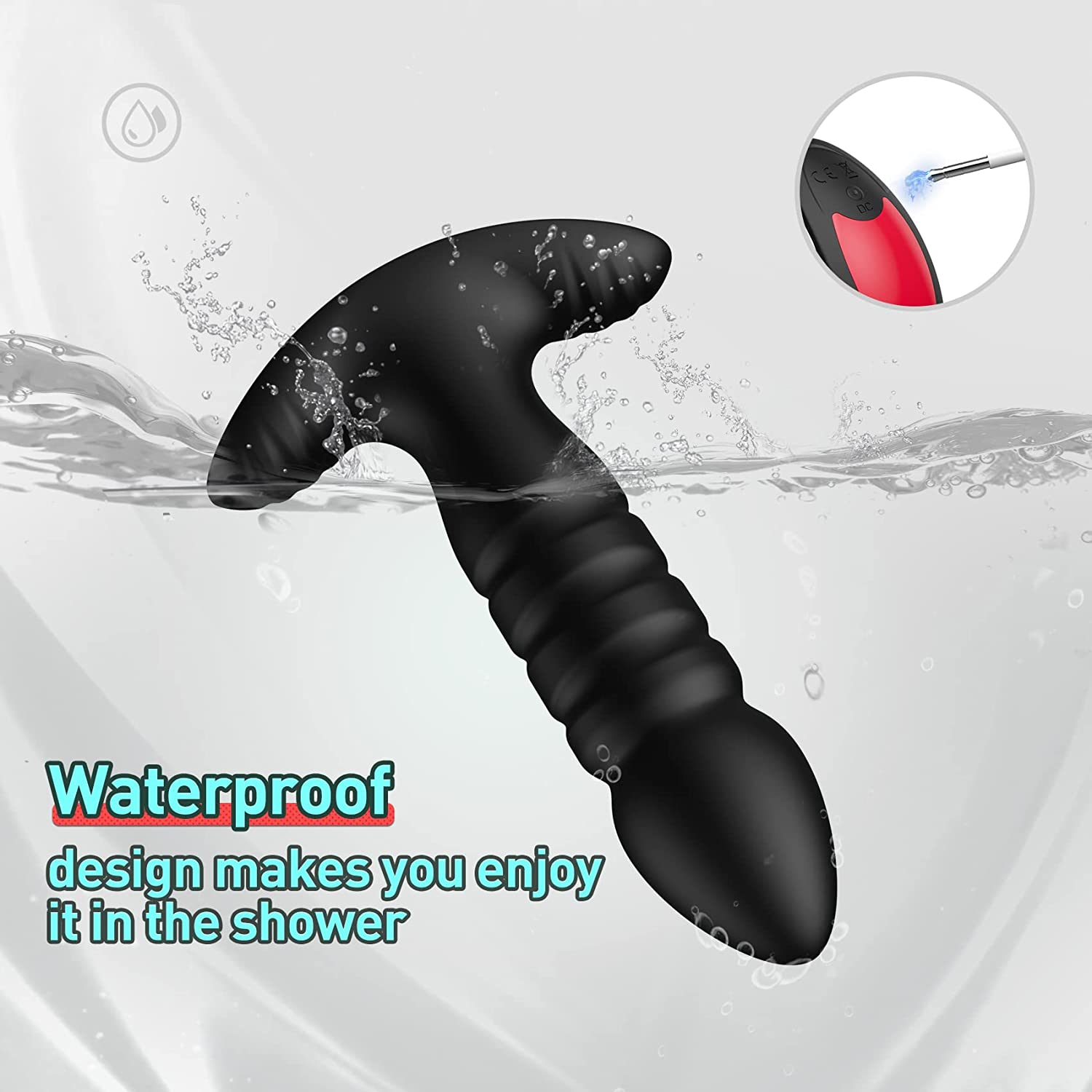 Anal Plug Vibrator with App Control Sex Toys for Men & Women - Harry