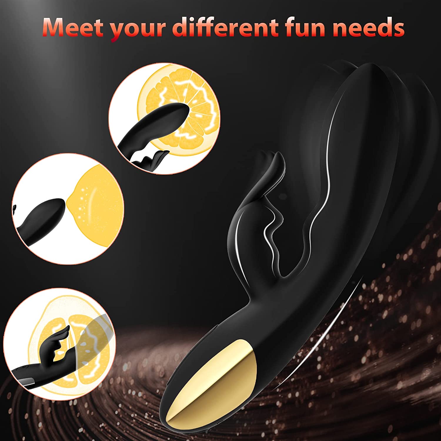 G-Spot Rabbit Vibrator for Women - Crazy Bunny
