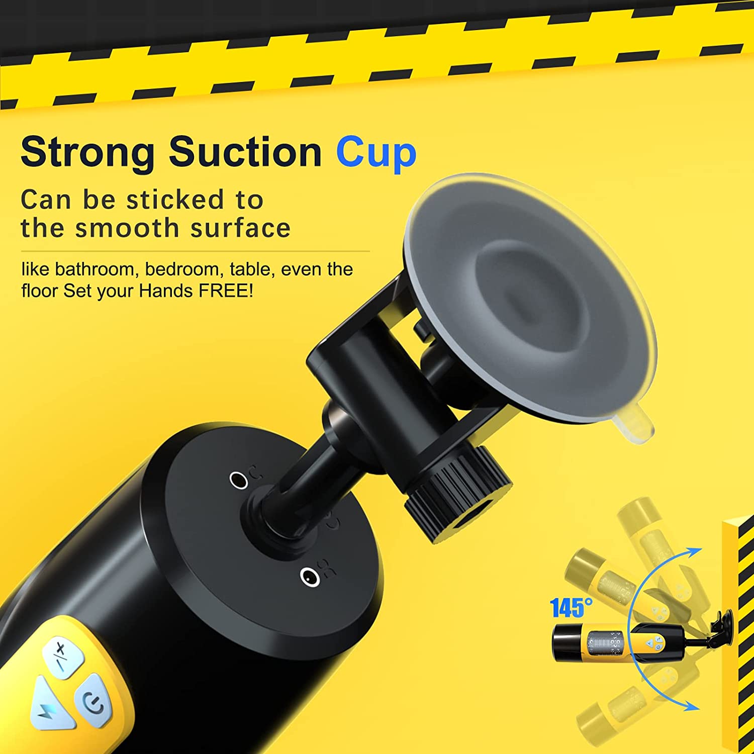 Electric Masturbator Cup - Dark Knight