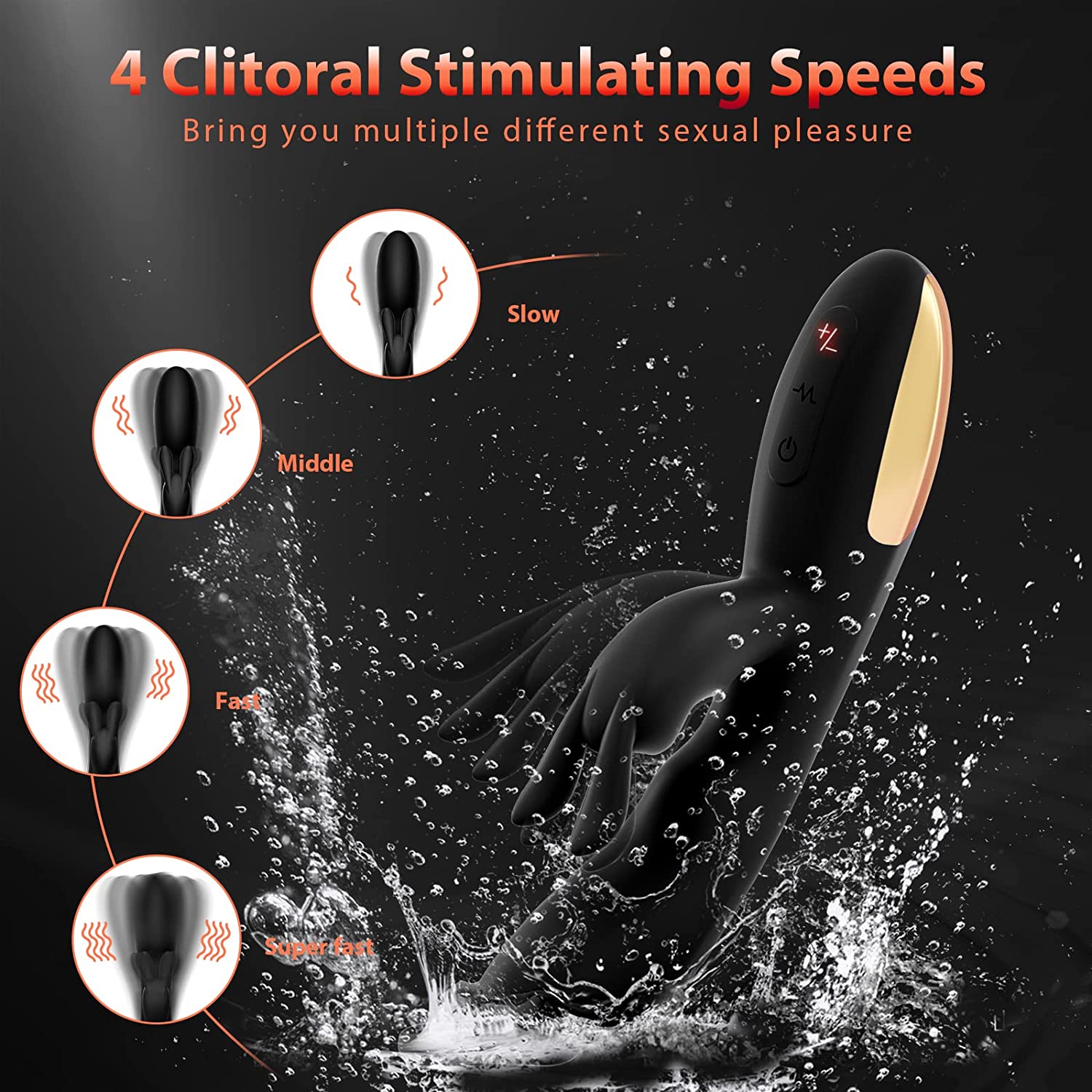 G-Spot Rabbit Vibrator for Women - Crazy Bunny