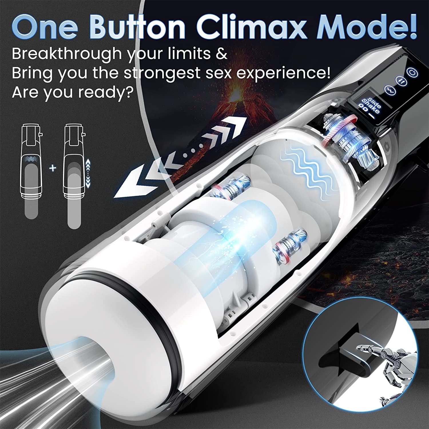Automatic Male Masturbator Cup - Oscar