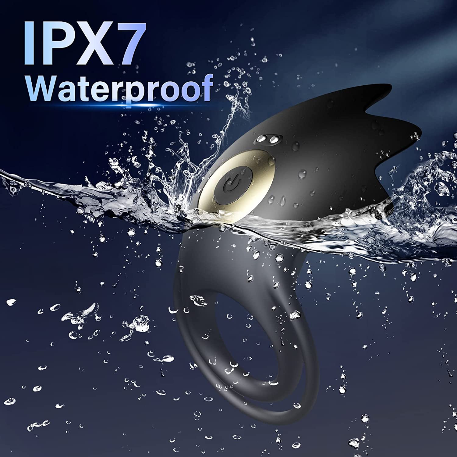 Vibrating Cock Ring - Starfish