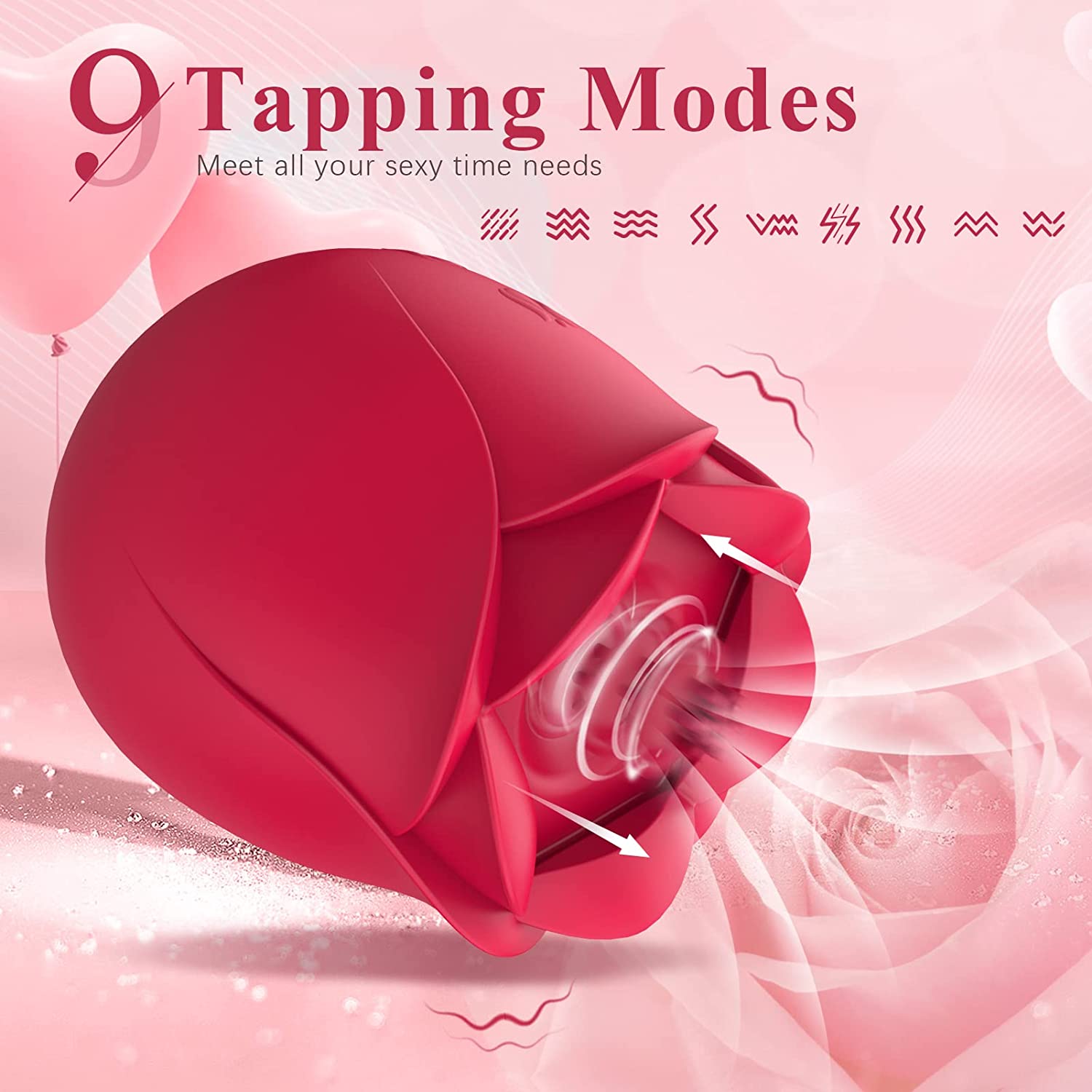 Rose Clitoral Nipple Stimulator-Small Vibrators - Flora