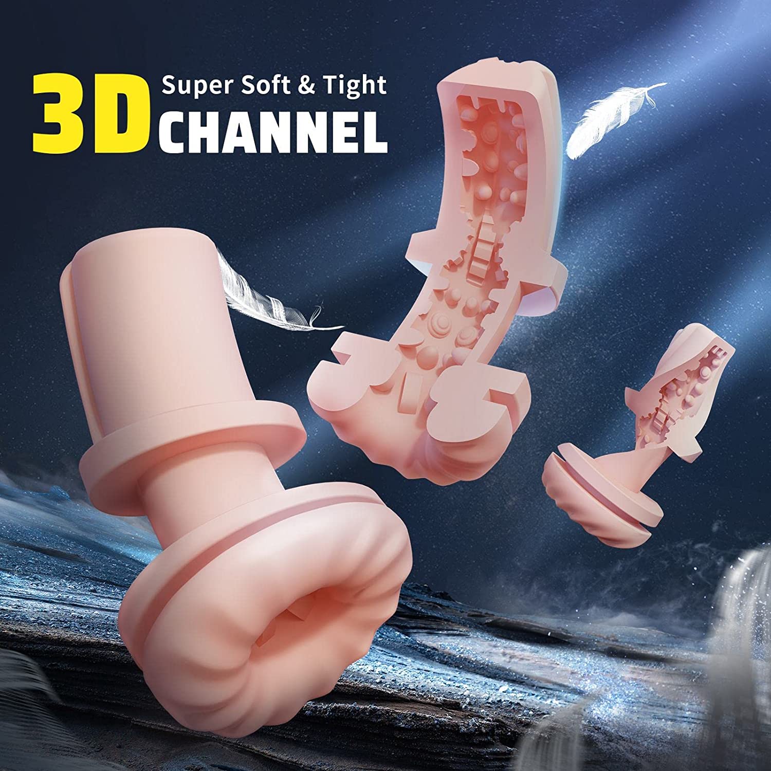 Thrusting & Vibration Hands Free Masturbators - Challenger