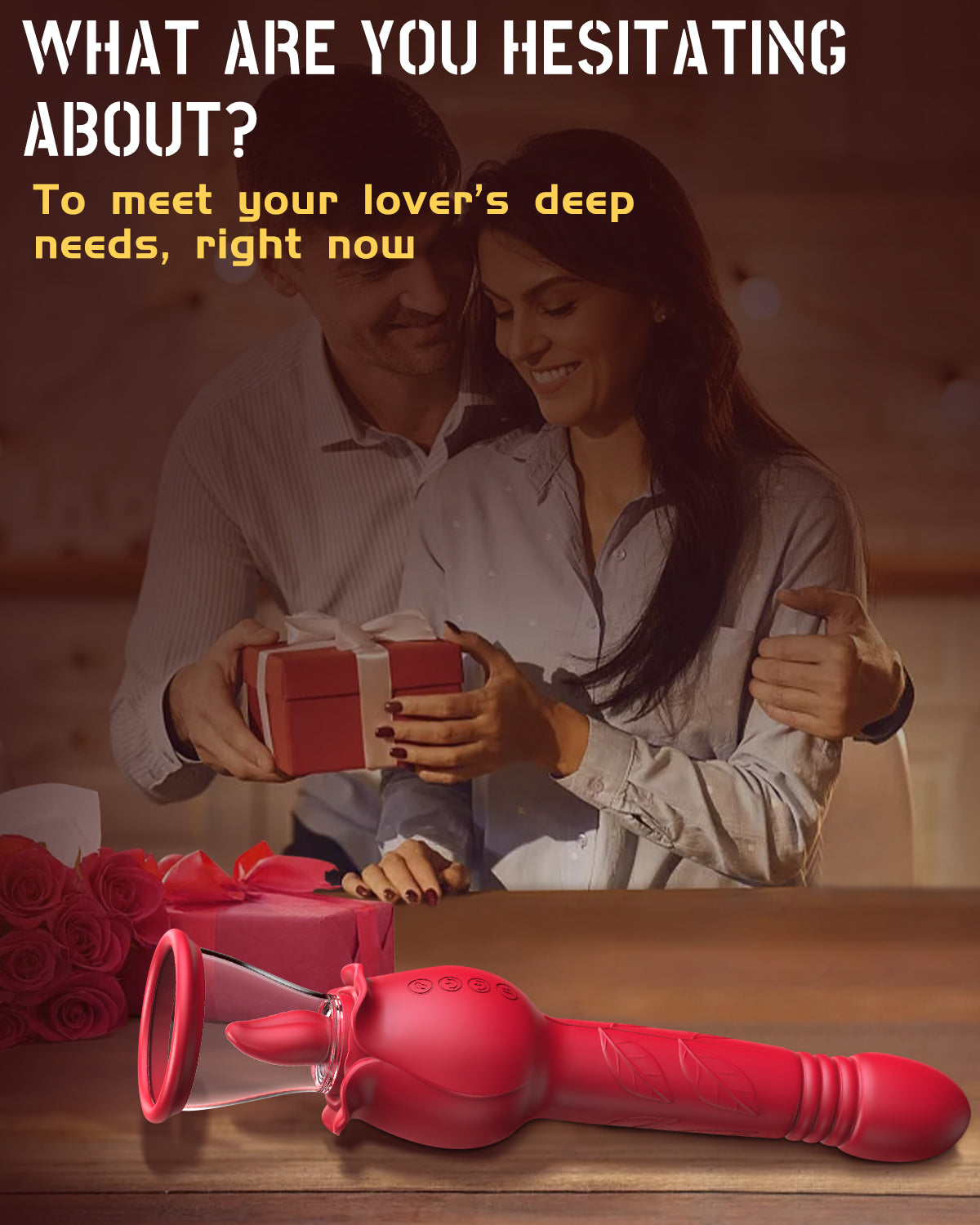 Rose Sucking Sex Toy for Woman--Vivian