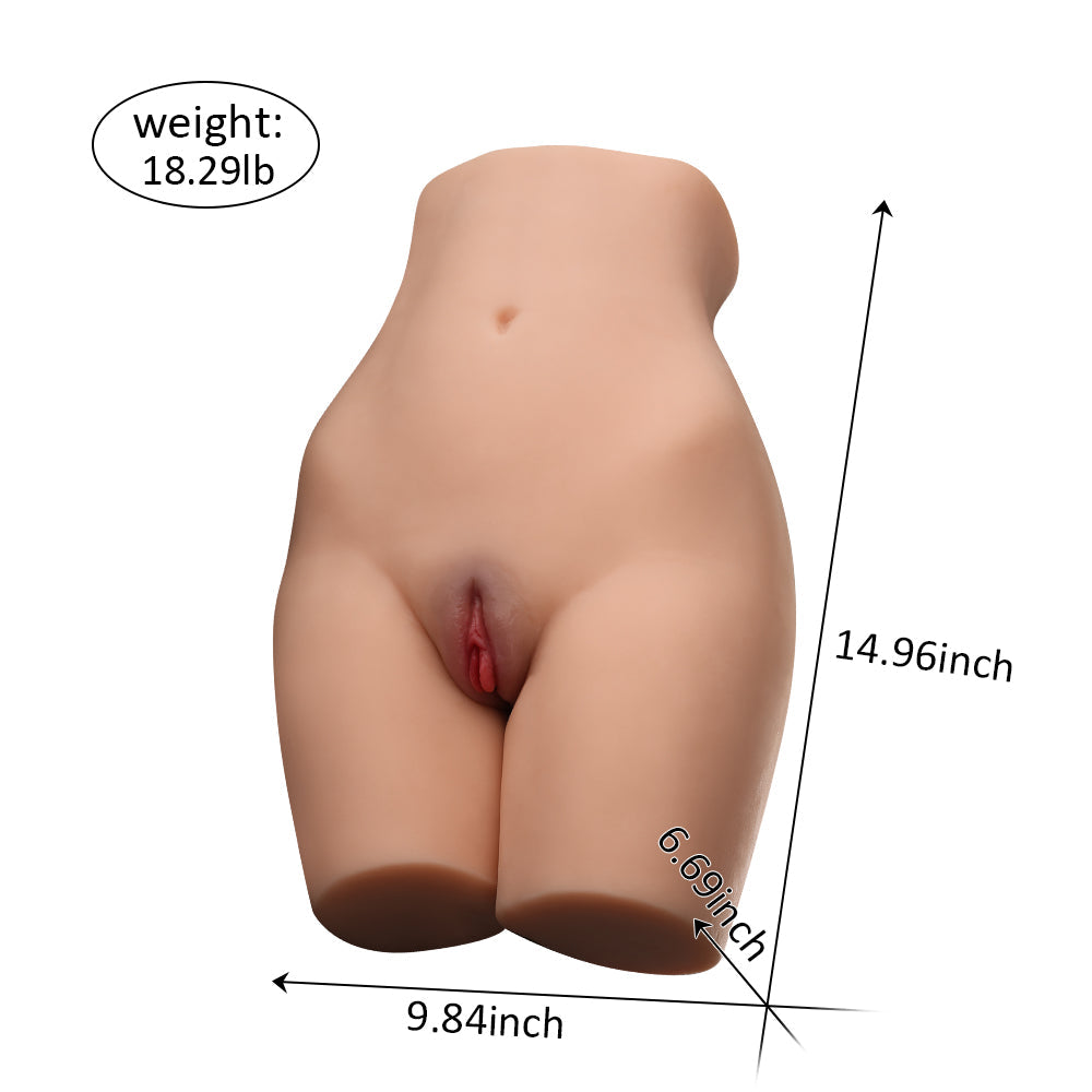 Lance - The Life Size Torso Sex Doll With Yellow Skin
