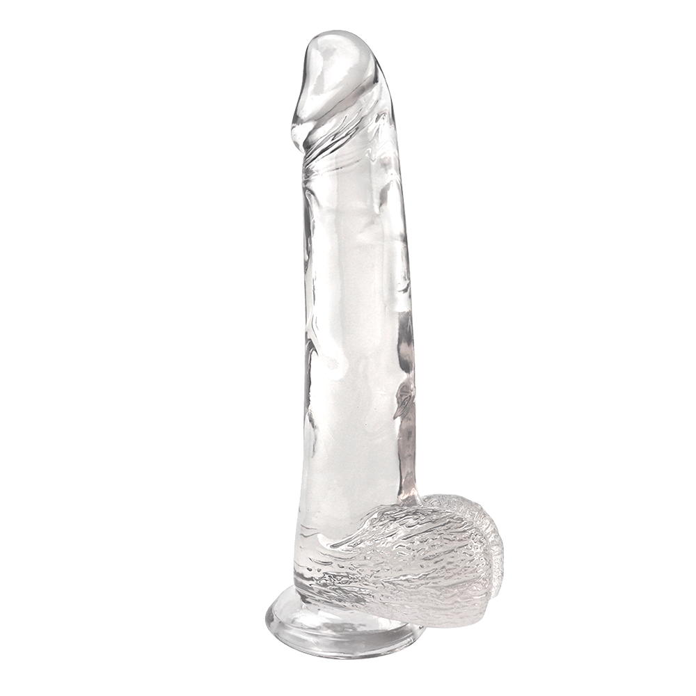 Transparent Huge dildo - July