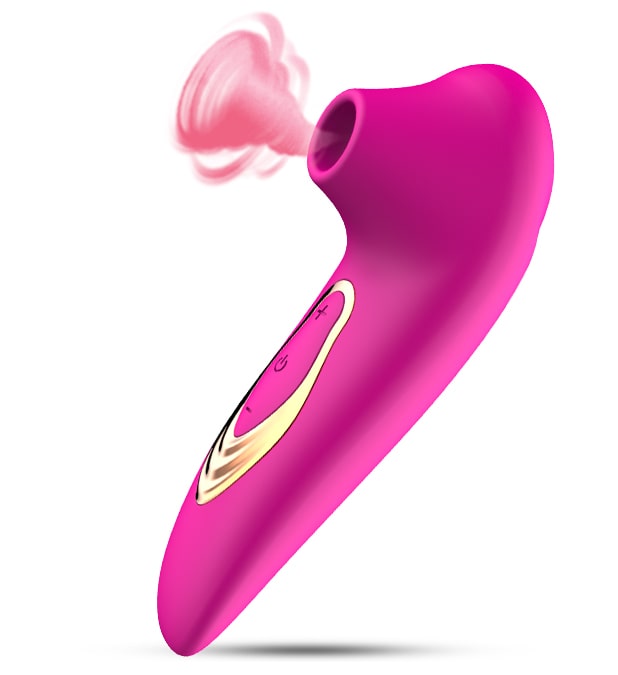 Pulse Sucking Vibrator for Women Stimulator Waterproof- Monica