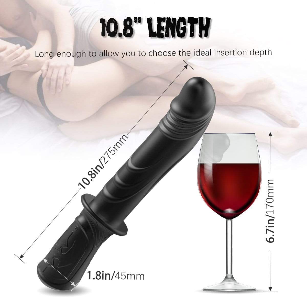 Sohimi Sohimi Vibrating Vaginal & Anal Dildo